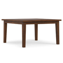 Load image into Gallery viewer, Wood Frame Base Square Dining Table - Walnut
