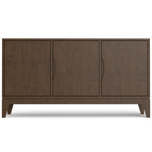 Load image into Gallery viewer, Harper - 3 Door Sideboard Buffet / Storage Cabinet - Walnut Brown
