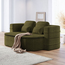 Load image into Gallery viewer, 2 In 1 Foldable Sofa Bed With Multi Functional Blanket, Floor Lounge Sofa
