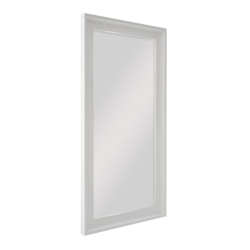 79" Framed Full Length Hanging Mirror - White