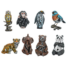 Load image into Gallery viewer, Wilderness Tabletop Sculpture (Set of 8) - Brown / White / Black
