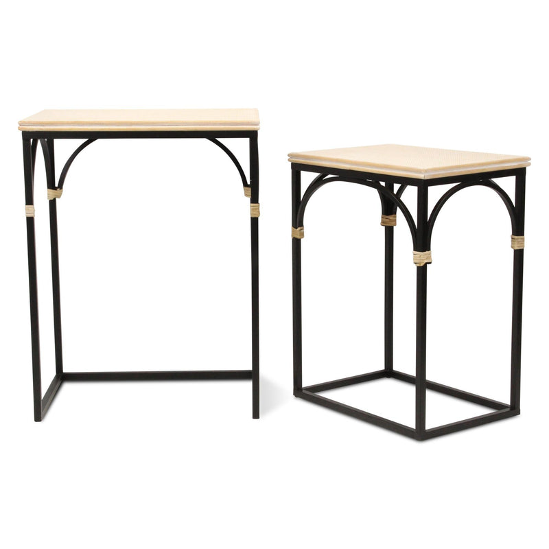 Nested Tables (Set of 2) (738200) - Light Brown