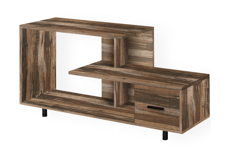47" Cabinet Enclosed Storage TV Stand - Brown