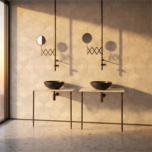 Load image into Gallery viewer, Bathroom Vessel Sink, Circular Design
