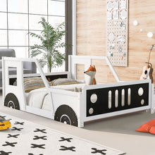 Load image into Gallery viewer, Classic Car Shaped Platform Bed With Wheels
