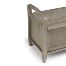 Load image into Gallery viewer, Warm Shaker - Handcrafted Entryway Storage Bench
