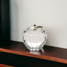 Load image into Gallery viewer, Apple Tabletop Sculpture - Clear / Gold
