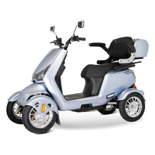 Load image into Gallery viewer, Electric Mobility Scooter With Big Size, High Power - Silver
