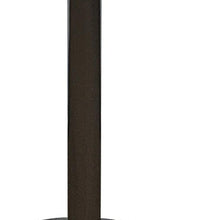 Load image into Gallery viewer, 36" Wood And Metal Pedestal Base Round Top Dining Table - White

