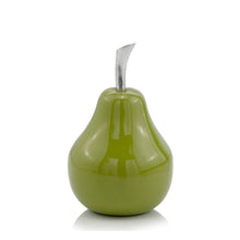 Load image into Gallery viewer, Decorative Pear Tabletop Sculpture (373757) - Green
