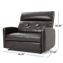 Load image into Gallery viewer, Alma - Contemporary Upholstered Loveseat Recliner
