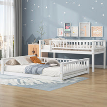 Load image into Gallery viewer, Bunk Bed With Ladder And Guardrails
