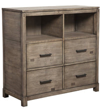Load image into Gallery viewer, Plantation Mahogany Solids Okoume And Veneer Open Shelving TV Stand - Brown
