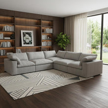 Load image into Gallery viewer, Blend Modular L Shaped Five Piece Corner Sectional - Light Gray
