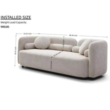 Load image into Gallery viewer, Luxury Modern Couch, 3 Seater Sofa For Living Room
