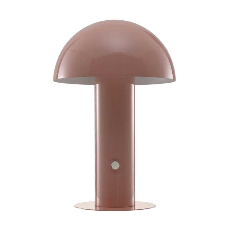 11" Novelty USB Table Lamp With Globe Shade - Pink