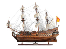 Load image into Gallery viewer, Sailboat Model With Chrome Fittings - Brass
