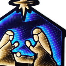 Load image into Gallery viewer, Christmas Tabletop Sign With LED - Blue / White
