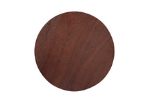 Load image into Gallery viewer, Round Pedestal End Table - Brown
