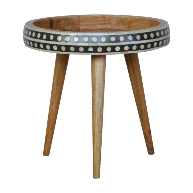 Solid Wood Wood End Table (719332) - Brown