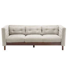Load image into Gallery viewer, Upholstered Sofa Modern 3 Seater Sofa Couch With Tufted Design For Living Room
