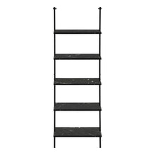 Load image into Gallery viewer, Five Tier Bookcase (489801) - Black
