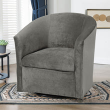 Load image into Gallery viewer, Eden - Swivel Chair With Upholstery And Hardwood Frame
