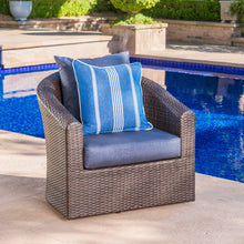 Load image into Gallery viewer, Nimbus - Outdoor Swivel Club Chair With Rattan Wicker Cover
