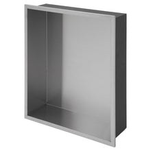 Load image into Gallery viewer, Stainless Steel Shower Niche With Seamless Design For Bathroom Storage
