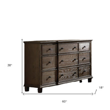 Load image into Gallery viewer, Dresser - Weathered Oak
