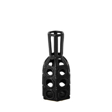 Load image into Gallery viewer, Abstract Cylinder Table Vase (397496) - Black
