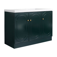 Load image into Gallery viewer, Contemporary Freestanding Bathroom Vanity With Resin Sink &amp; Soft-Close Cabinet Doors
