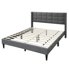 Load image into Gallery viewer, Bed Upholstered Box Design Headboard
