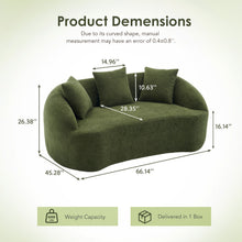 Load image into Gallery viewer, Loveseat Sofa, Compact Design For Small Spaces
