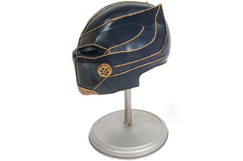 Panther Helmet Sculpture - Black