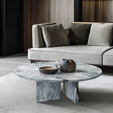 Load image into Gallery viewer, Luxury Coffee Table With Unique Veining, Unique Stone Design

