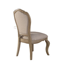 Load image into Gallery viewer, Tufted And Upholstered Fabric And Solid Wood Dining Side Chairs (Set of 2) - Beige
