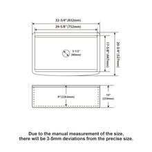 Load image into Gallery viewer, Kitchen Sink Workstation With Deep Bowl And Space-Saving Track Design - White
