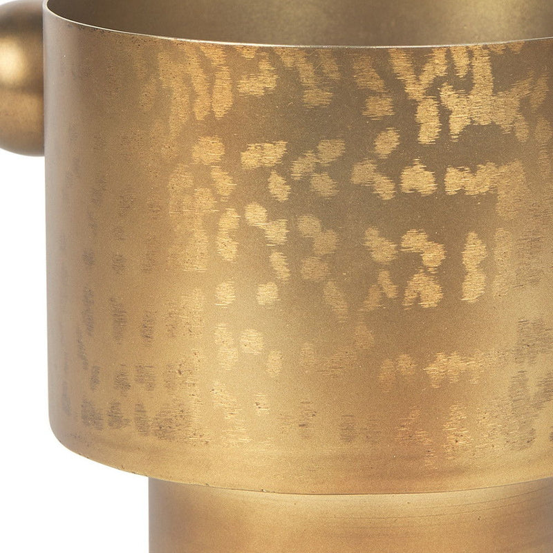 Round Table Vase (608299) - Gold