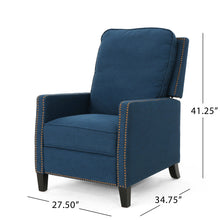 Load image into Gallery viewer, Contemporary Wide Manual Standard Recliner
