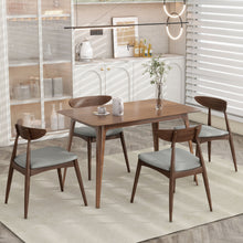 Load image into Gallery viewer, 5 Piece Dining Set With Ergonomic Chairs
