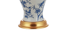 Load image into Gallery viewer, 24" Urn Table Lamp With Empire Shade - Blue
