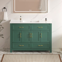 Load image into Gallery viewer, Bathroom Vanity With Sink Combo, 4 Soft Close Doors And 4 Drawers
