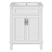 Load image into Gallery viewer, Bathroom Vanity With Top Sink, Cabinet With 2 Soft Closing Doors

