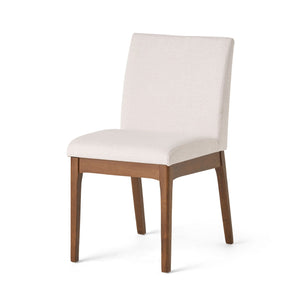 Contemporary Fabric Comfort Dining Chairs (Set of 2)
