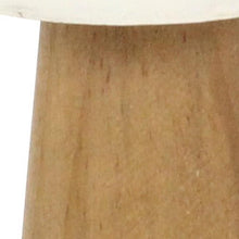 Load image into Gallery viewer, Hand Painted Tabletop Sculpture - Brown / White
