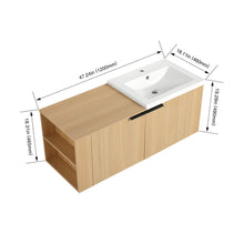Load image into Gallery viewer, Modern Bathroom Vanity Sink Combo With Spacious Storage
