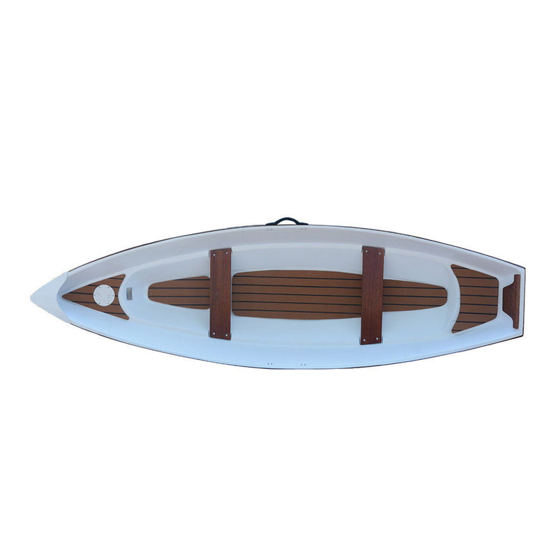 Hand Painted Model Boat (624623) - White