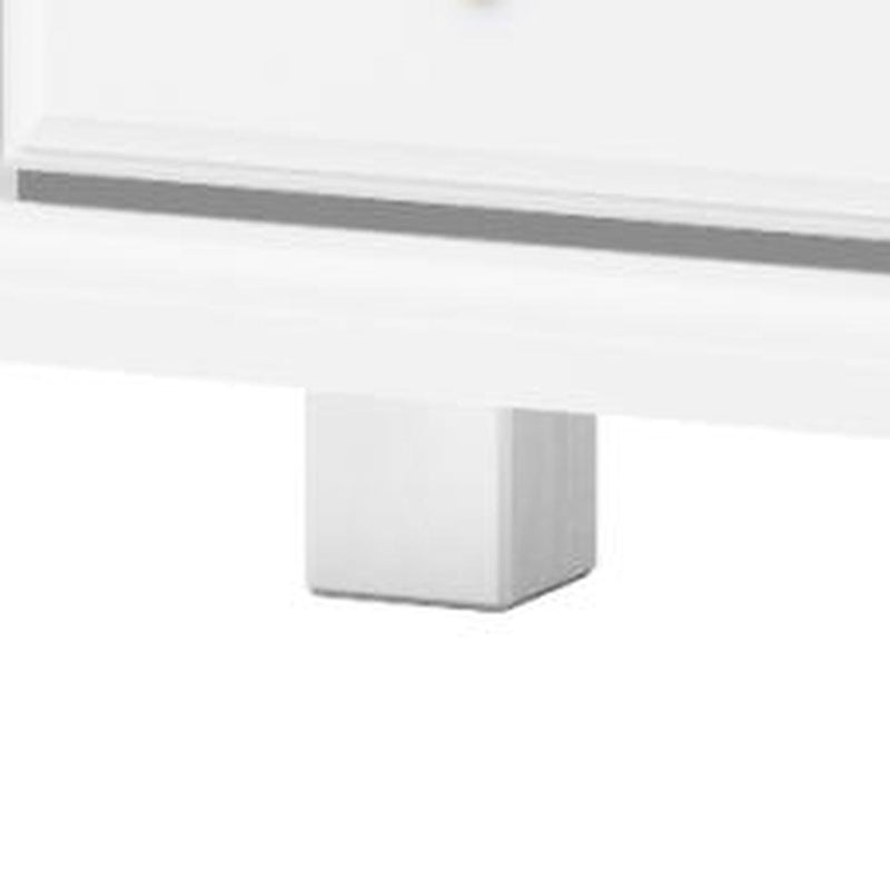 Solid Wood Six Drawer Dresser (760733) - White