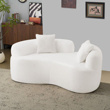 Load image into Gallery viewer, Modern Curved Loveseat
